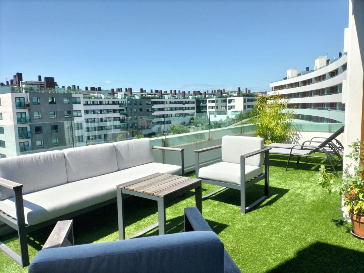 Preciosa Habitacion Doble En Atico Con Terraza II Santiago de Compostela Exterior foto
