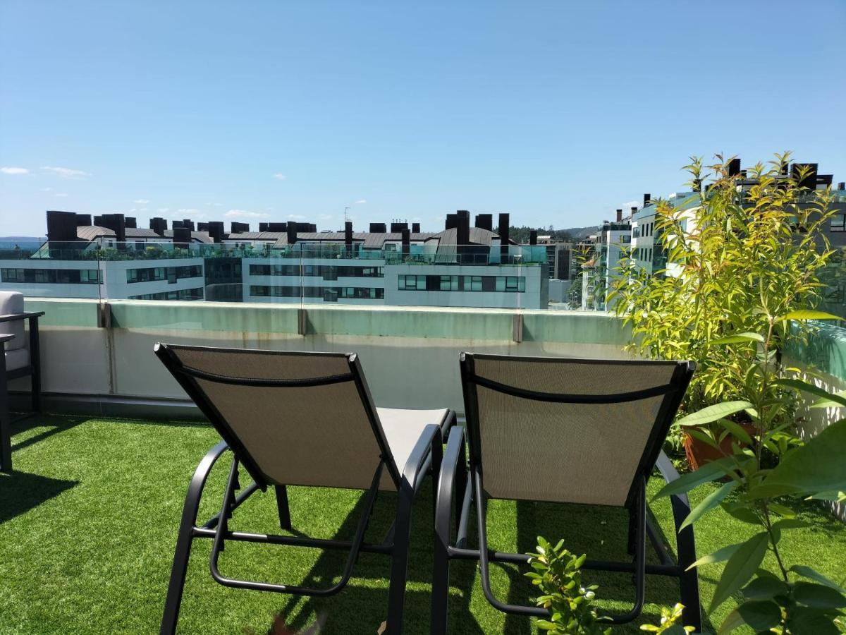 Preciosa Habitacion Doble En Atico Con Terraza II Santiago de Compostela Exterior foto